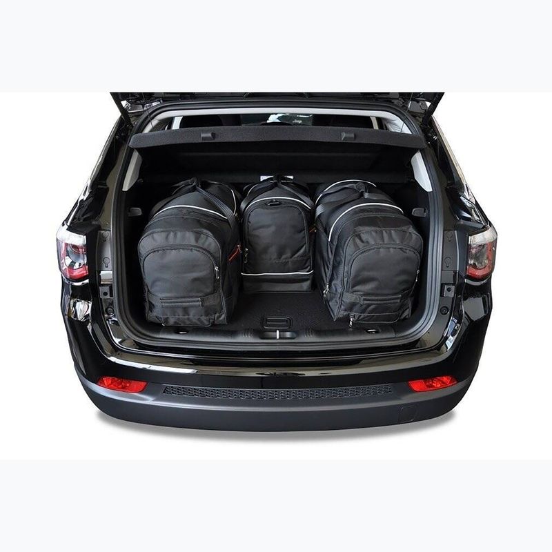 Trunk bag set KJUST Jeep Compass Mhev 2022+ 4 pcs black 16
