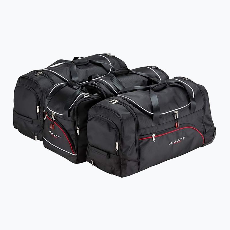Trunk bag set KJUST Jeep Compass Mhev 2022+ 4 pcs black