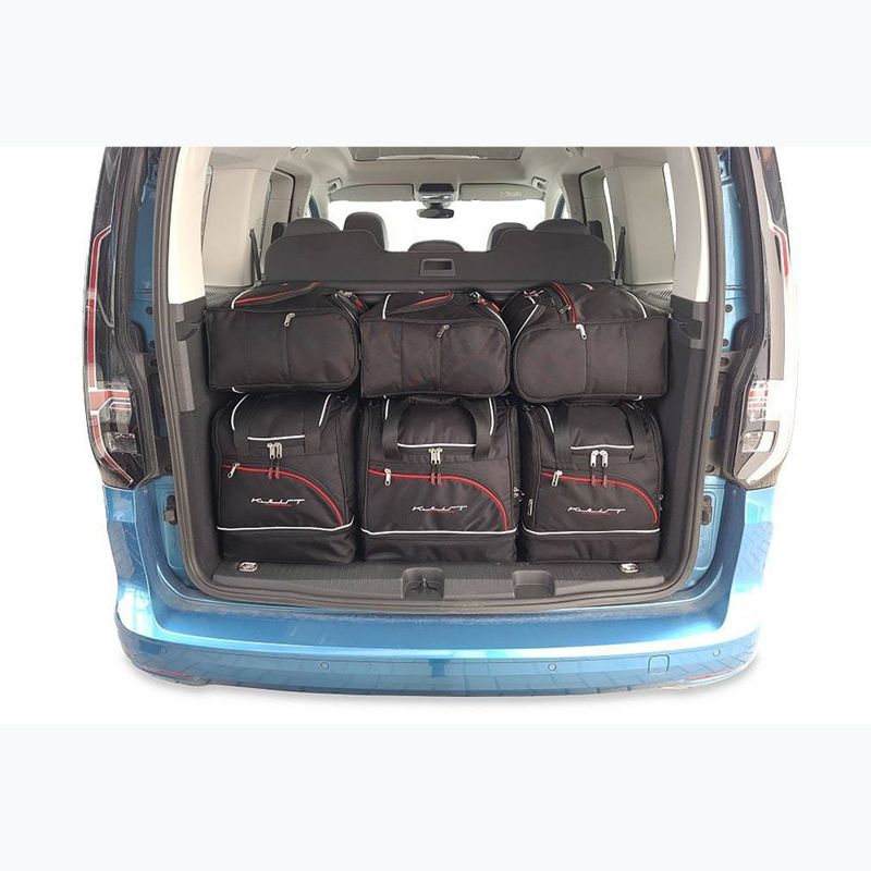 Trunk bag set KJUST Volkswagen Caddy 2021+ 9 pcs. black 15
