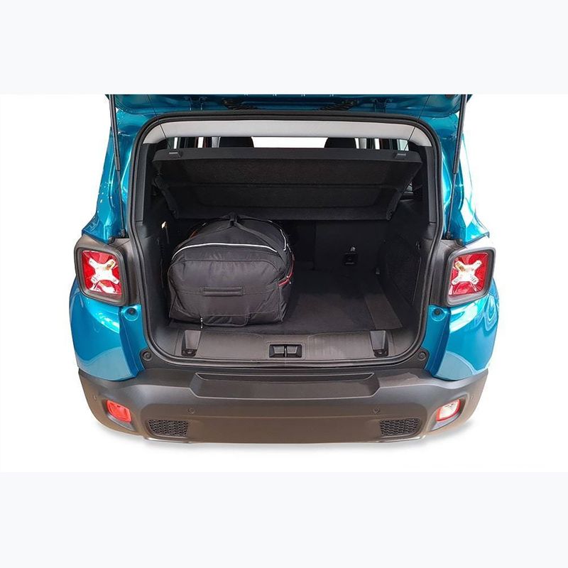 Trunk bag set KJUST Jeep Renegade Phev 2020+ 2 pcs black 9