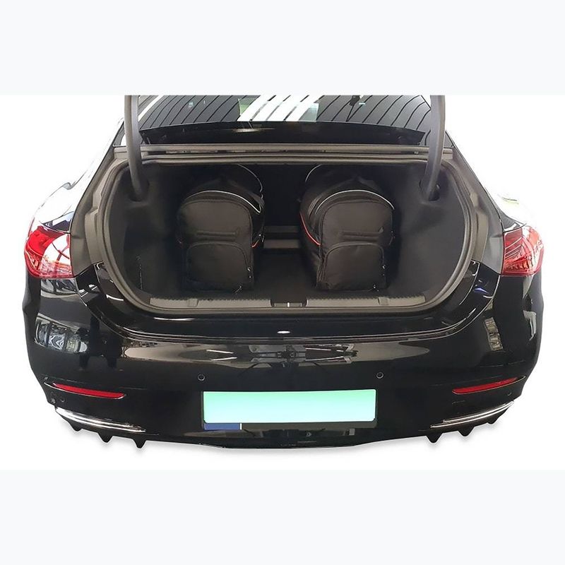KJUST Mercedes-Benz Eqe 2022+ luggage compartment bag set 5 pcs. black 17