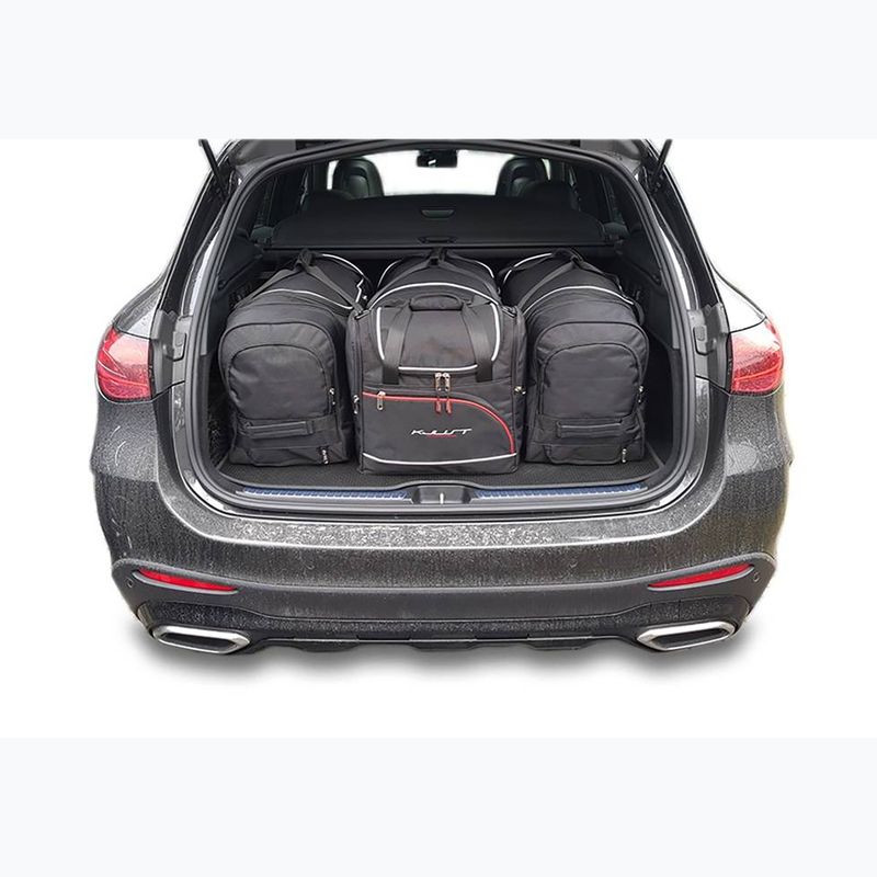 KJUST Mercedes-Benz GLC 2022+ luggage compartment bag set 4 pcs. black 13