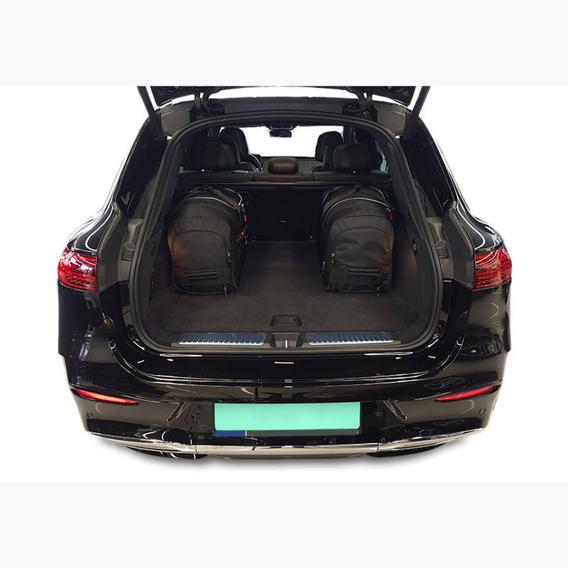 KJUST Mercedes-Benz EQS Suv 2022+ luggage compartment bag set 5 pcs. black 16