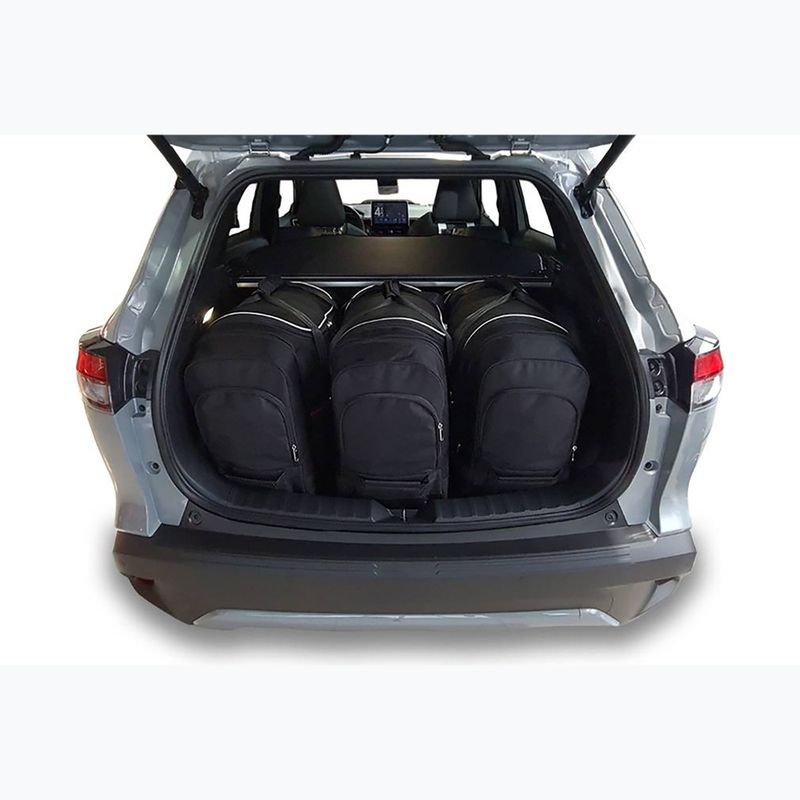 Trunk bag set KJUST Toyota Corolla Cross HEV 2022+ 3 pcs. black 14