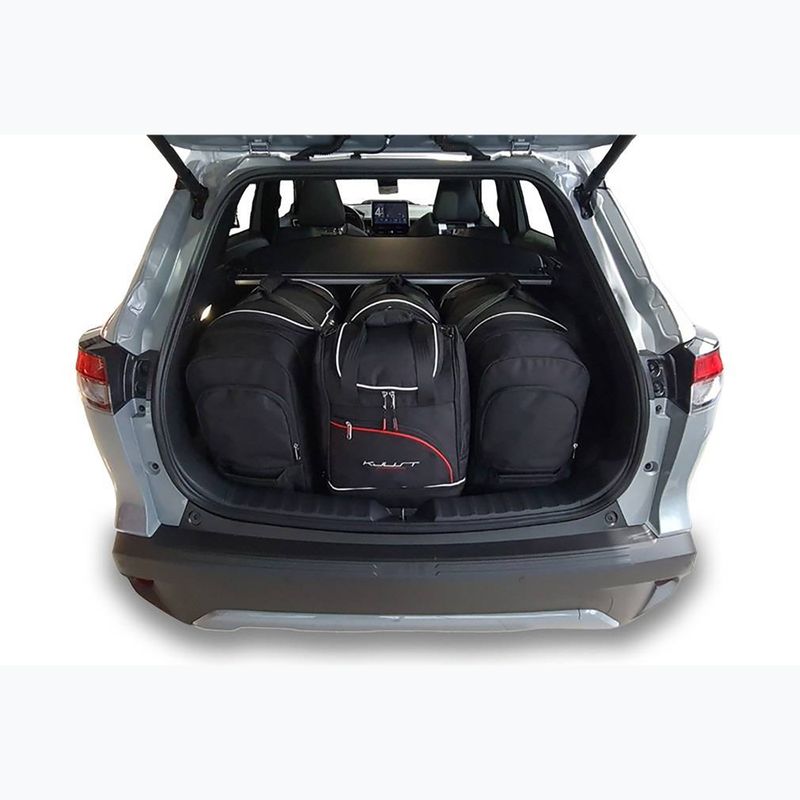 Trunk bag set KJUST Toyota Corolla Cross HEV 2022+ 4 pcs. black 15