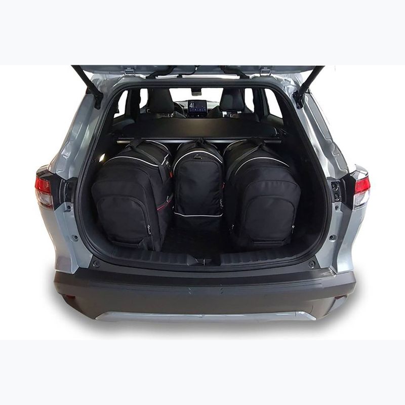 Trunk bag set KJUST Toyota Corolla Cross HEV 2022+ 4 pcs. black 16