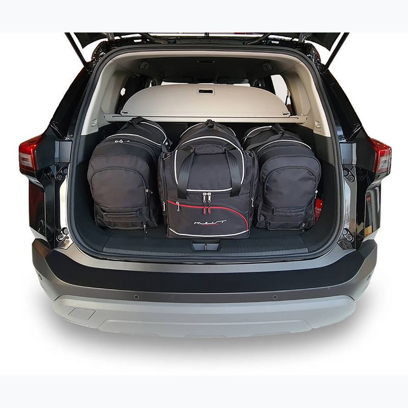 Trunk bag set KJUST Nissan X-Trail HEV 2022+ 4 pcs. black 12
