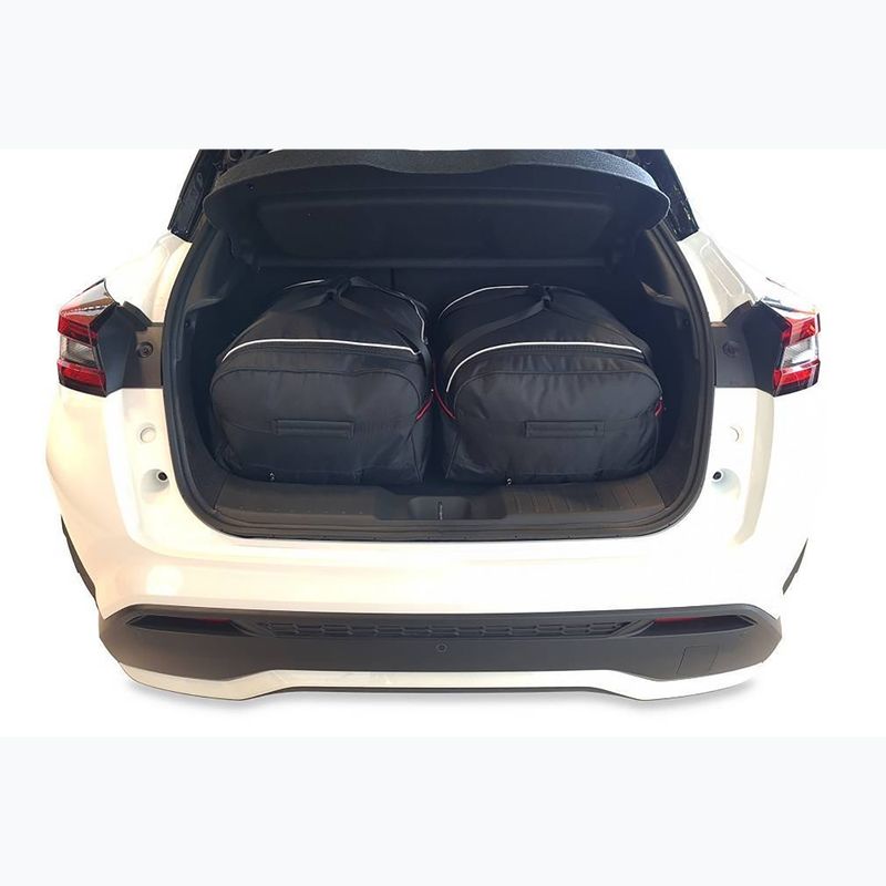 KJUST Nissan Juke HEV luggage compartment bag set 2022+ 2 pcs. black 10