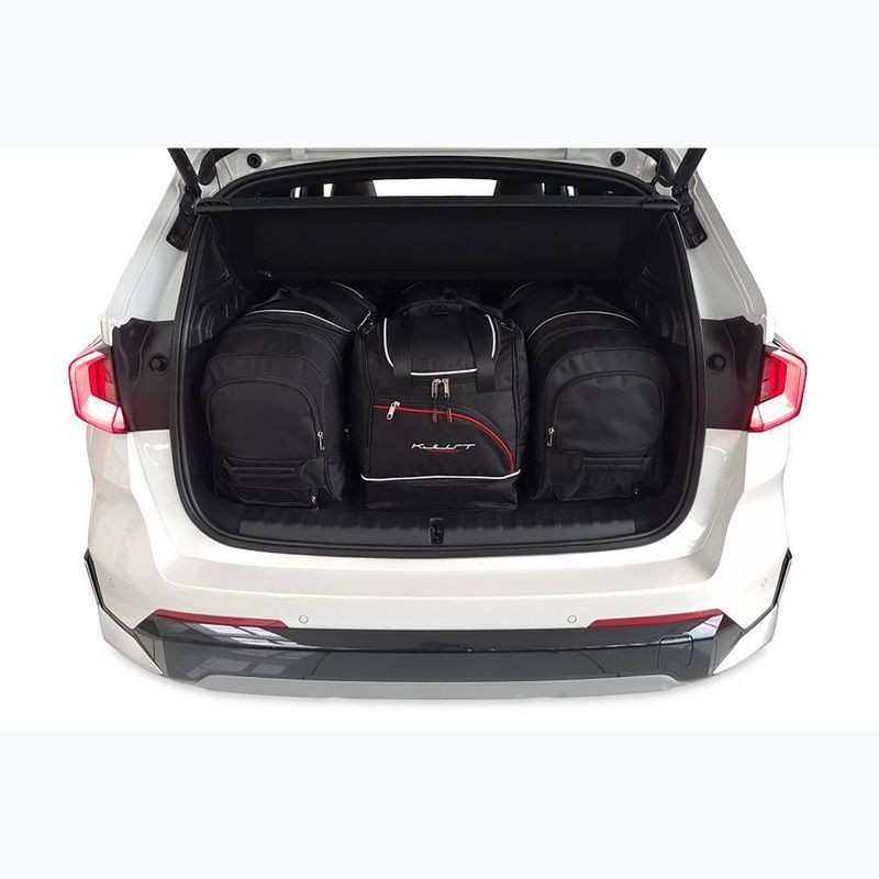 Trunk bag set KJUST BMW X1 2022+ 4 pcs black 16