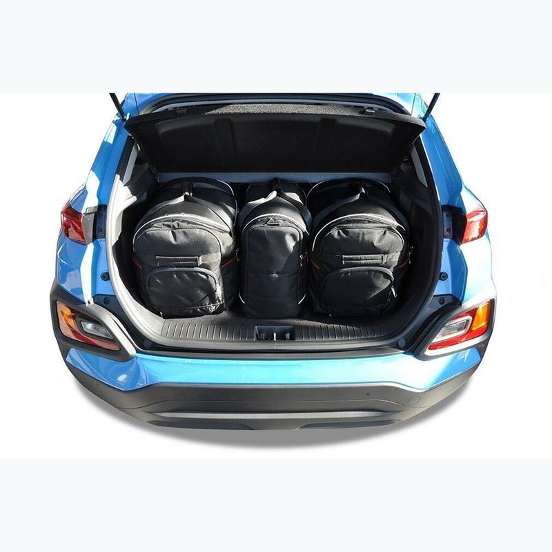 Trunk bag set KJUST Hyundai Kona EV 2018-2022 3 pcs black 13