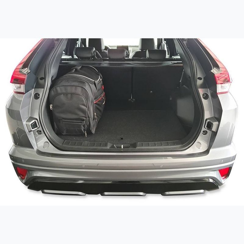 KJUST Mitsubishi Eclipse Cross PHEV boot bag set 2021+ 4 pcs black. 14