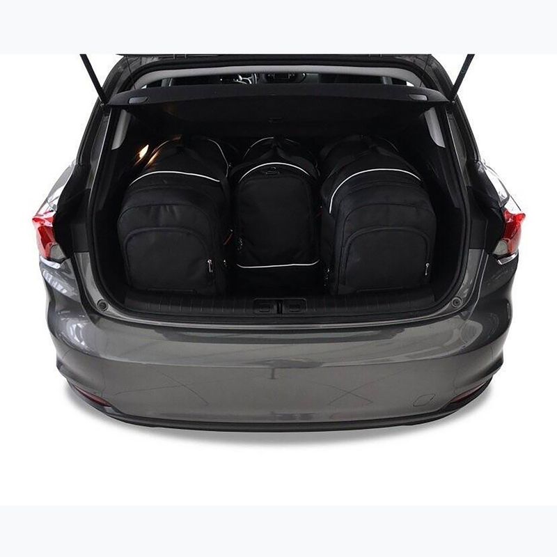 Trunk bag set KJUST Fiat Tipo Cross MHEV 2021+ 4 pcs black 15