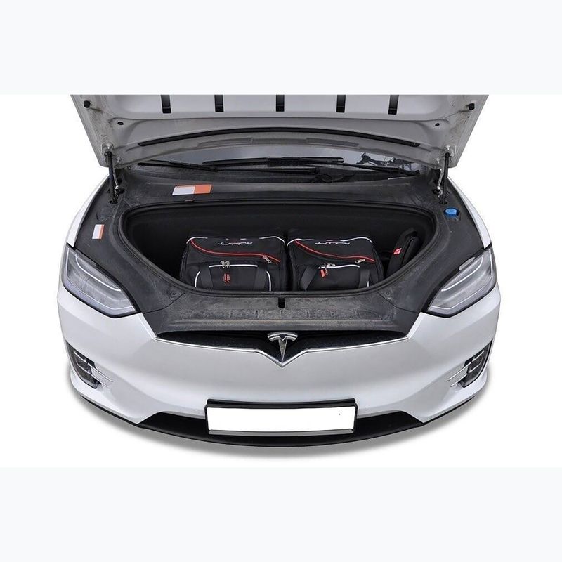Trunk bag set KJUST Tesla Model X 2016+ 2 pcs. black 15