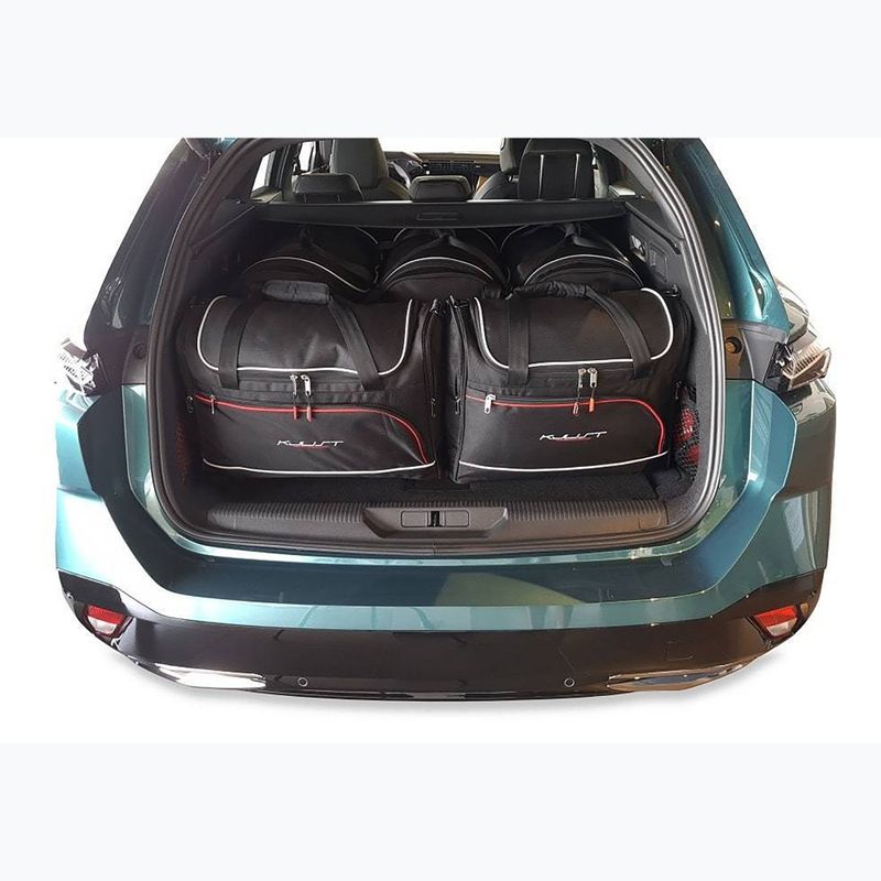 Trunk bag set KJUST Peugeot 308 SW 2021+ 5 pcs. black 13