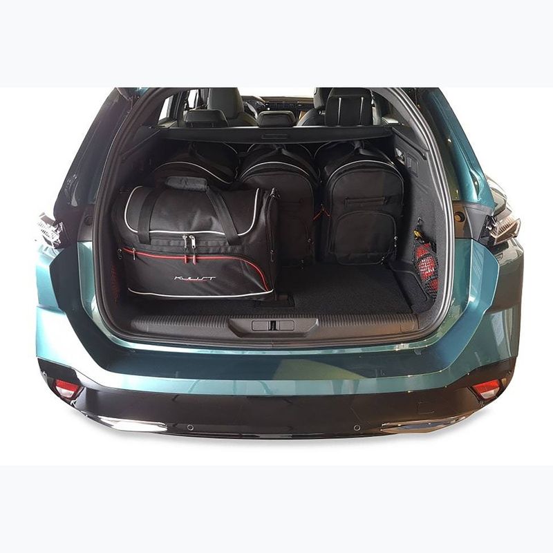 Trunk bag set KJUST Peugeot 308 SW PHEV 2021+ 5 pcs. black 14