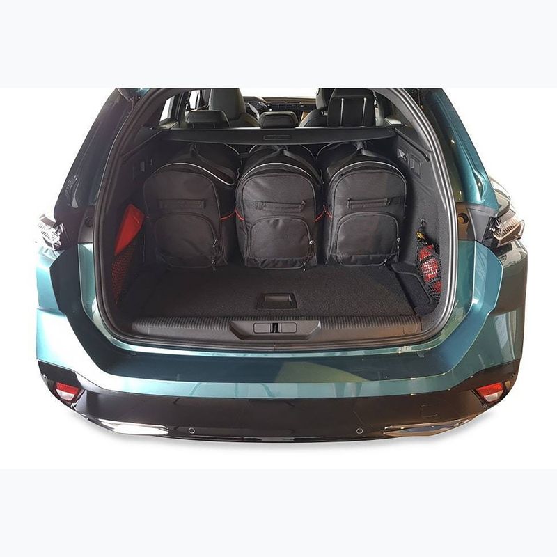 Trunk bag set KJUST Peugeot 308 SW PHEV 2021+ 5 pcs. black 15