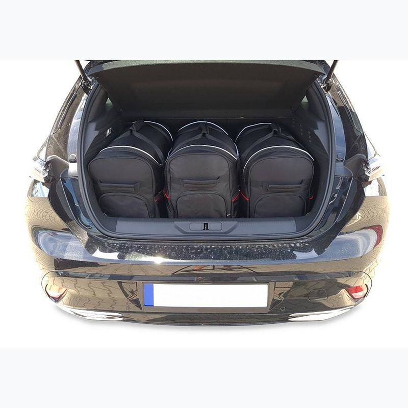 Trunk bag set KJUST Peugeot 308 Hatchback 2021+ 3 pcs. black 11