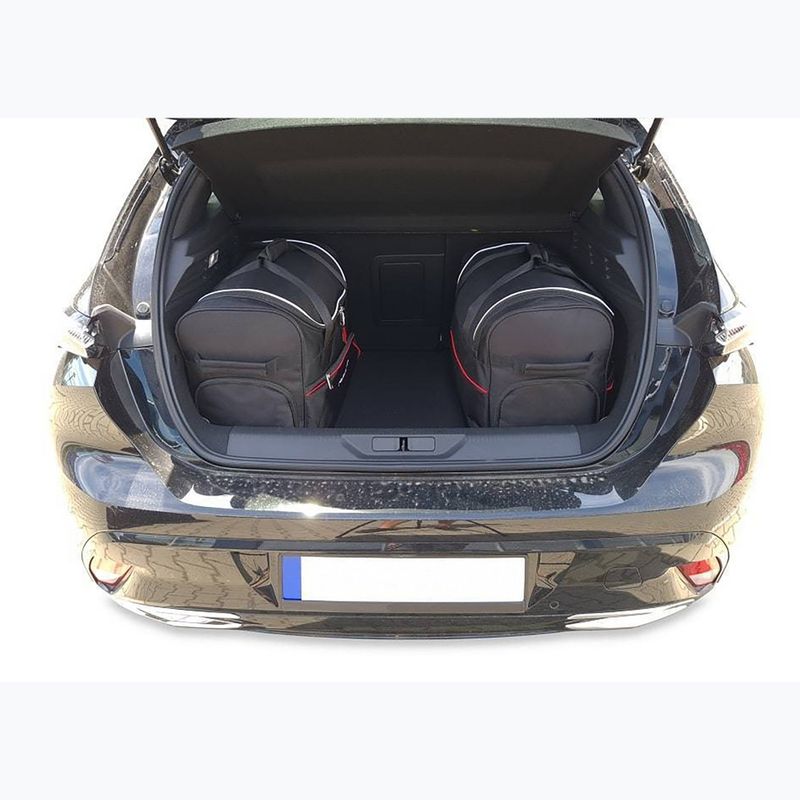 Trunk bag set KJUST Peugeot 308 Hatchback PHEV 2021+ 3 pcs. black 12