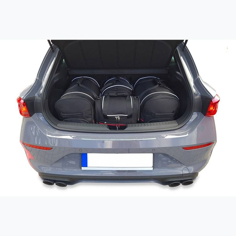 KJUST Cupra Leon Hatchback trunk bag set 2021+ 4 pcs black 18