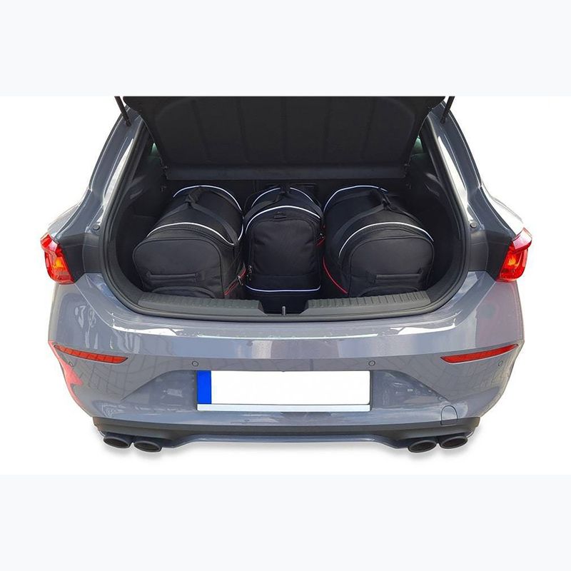 KJUST Cupra Leon Hatchback trunk bag set 2021+ 4 pcs black 19