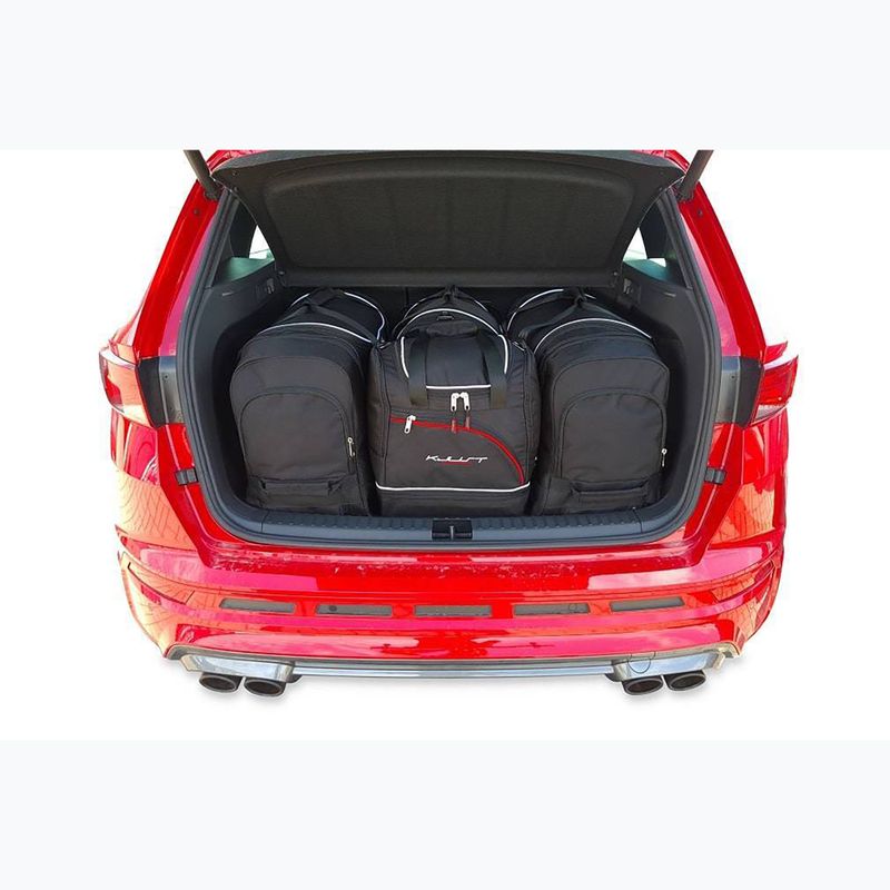 KJUST Cupra Ateca 2018+ sport trunk bag set 4 pcs black 16