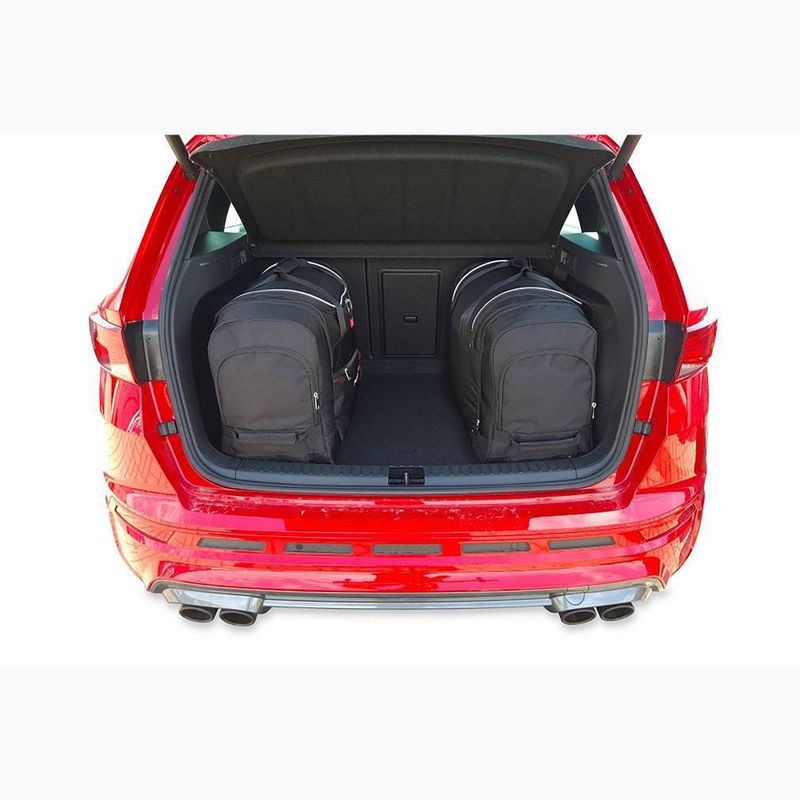 KJUST Cupra Ateca 2018+ sport trunk bag set 4 pcs black 18