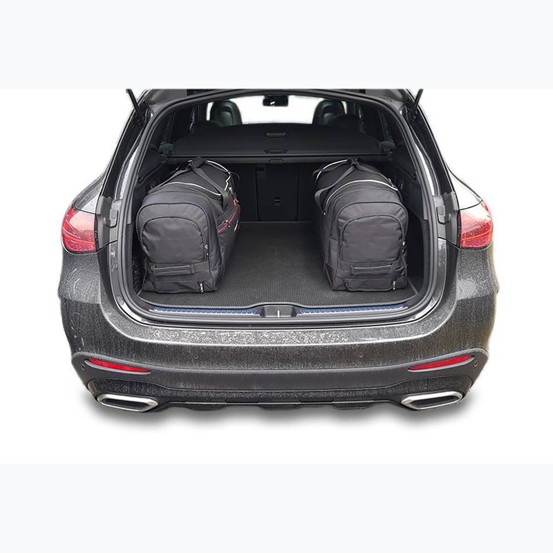 KJUST Mercedes-Benz GLC PHEV luggage compartment bag set 2022+ 4 pcs. black 15