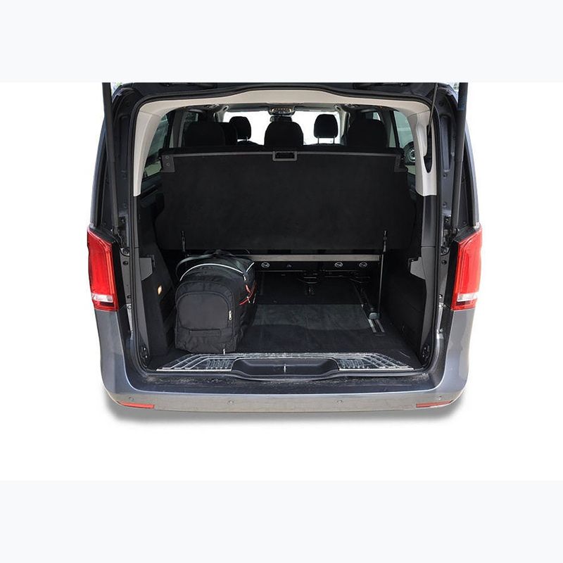 KJUST Mercedes-Benz EQV Extra Long luggage compartment bag set 2020+ 7 pcs. black 13