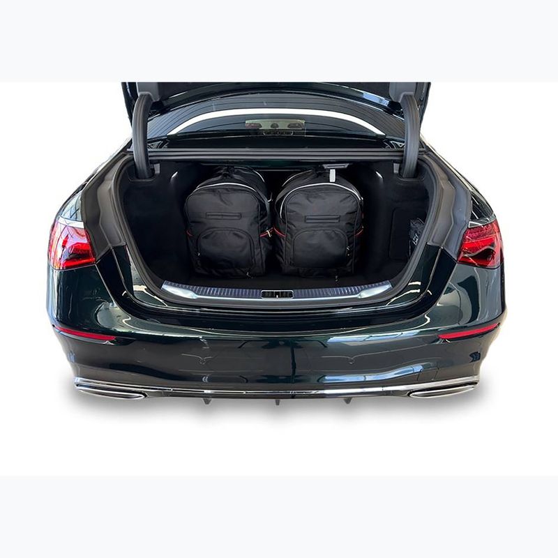 KJUST Mercedes-Benz S Long 2020+ luggage compartment bag set 4 pcs. black 14