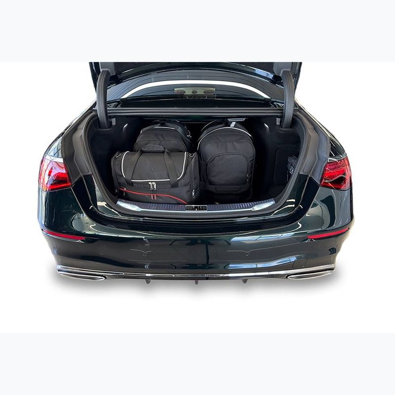 KJUST Mercedes-Benz S Long 2020+ luggage compartment bag set 4 pcs. black 12