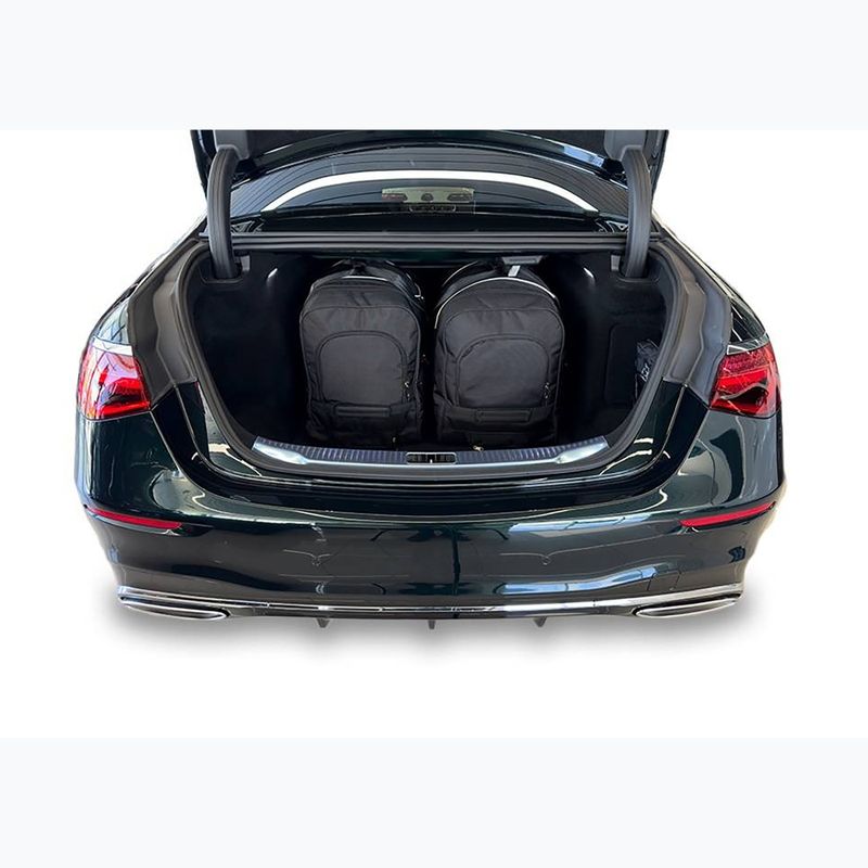 KJUST Mercedes-Benz S Long 2020+ luggage compartment bag set 4 pcs. black 13