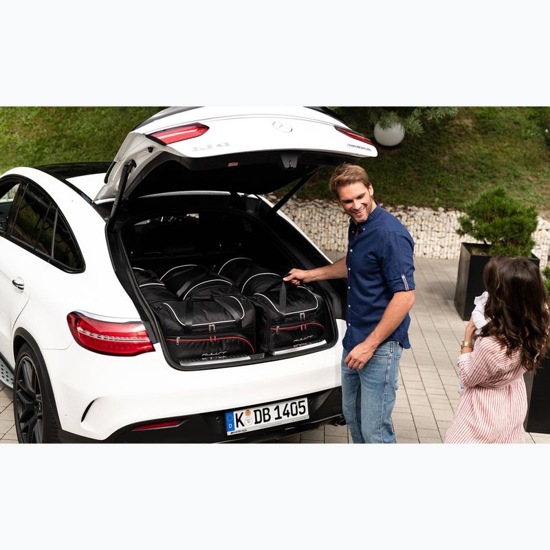 KJUST Mitsubishi ASX luggage compartment bag set 2023+ 3 pcs black. 16
