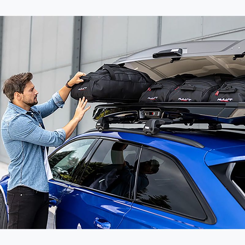 KJUST Cruz Paddock 470 roof box bag set 4 pcs. black 24