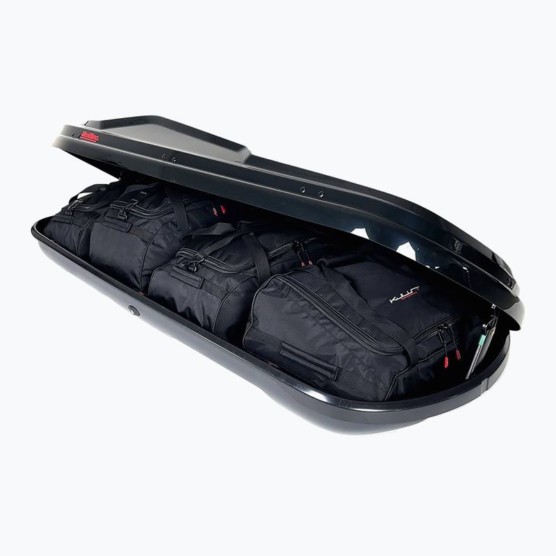 KJUST Montblanc Altitude 350 roof box bag set 4 pcs. black