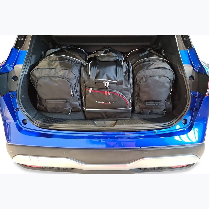 Trunk bag set KJUST Nissan Qashqai HEV 2022+ 4 pcs. black 14