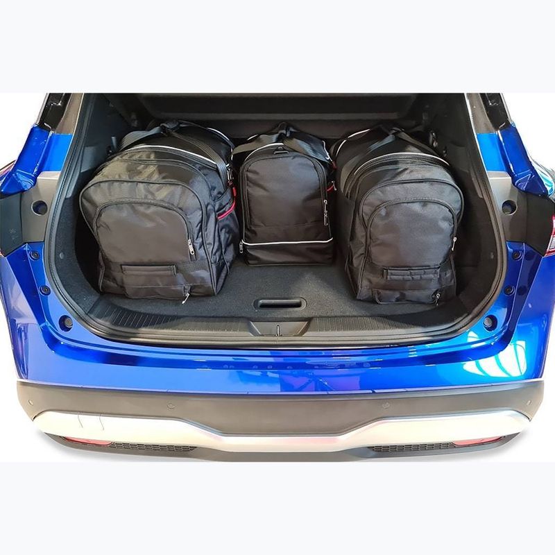 Trunk bag set KJUST Nissan Qashqai HEV 2022+ 4 pcs. black 15