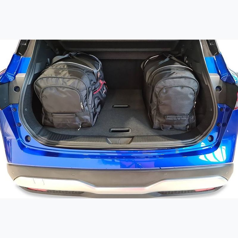 Trunk bag set KJUST Nissan Qashqai HEV 2022+ 4 pcs. black 17