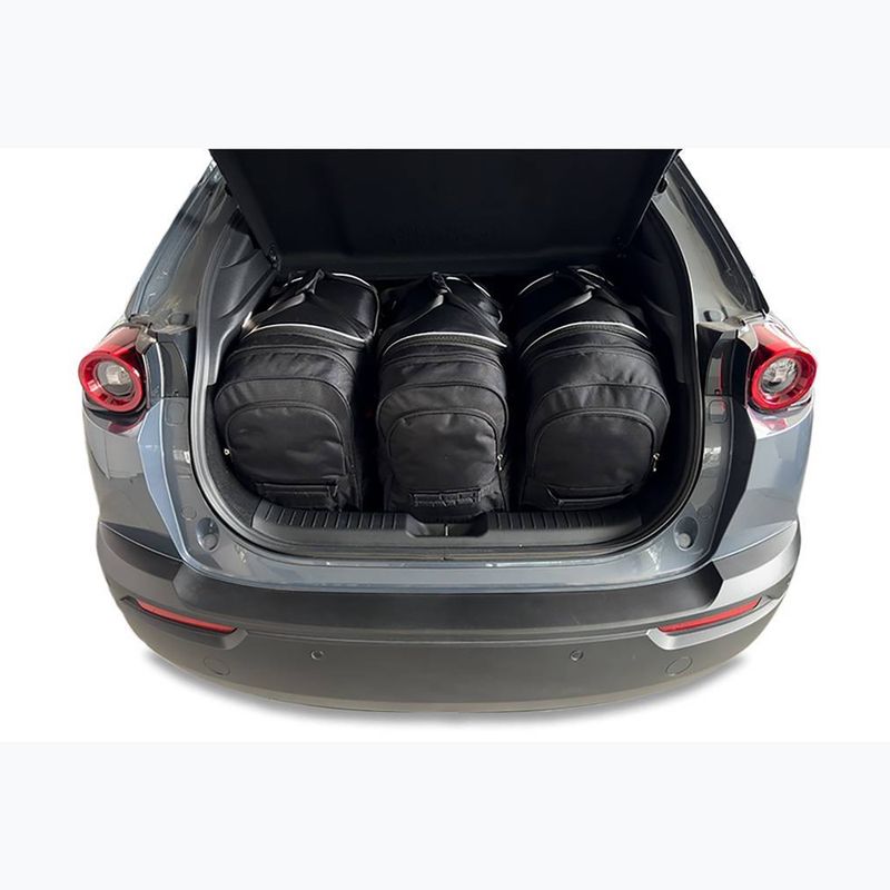 KJUST Mazda MX-30 2020+ luggage compartment bag set 3 pcs black. 11