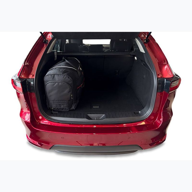 KJUST Mazda CX-60 PHEV boot bag set 2022+ 3 pcs black. 10