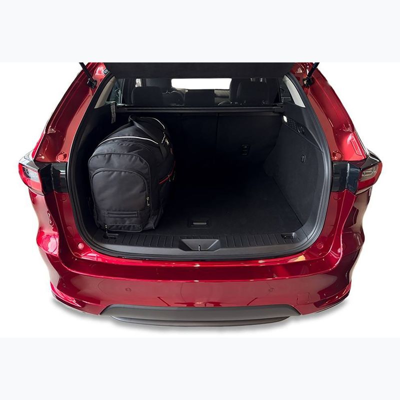 KJUST Mazda CX-60 PHEV boot bag set 2022+ 4 pcs black. 15