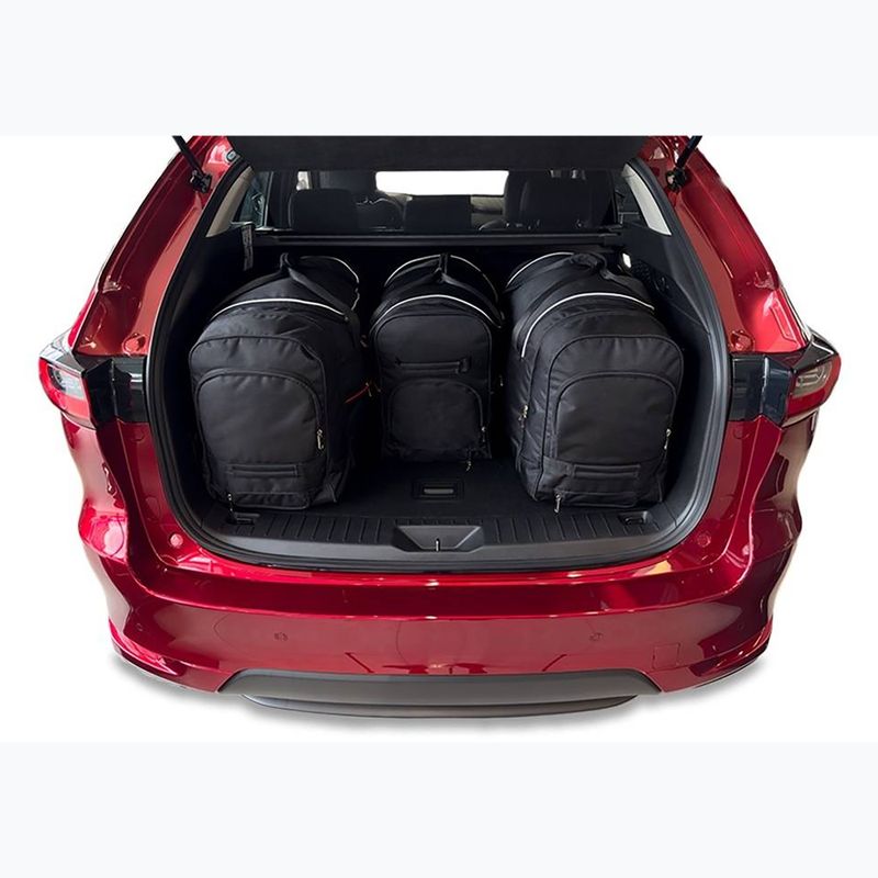 KJUST Mazda CX-60 HEV 2022+ luggage compartment bag set 4 pcs black. 13