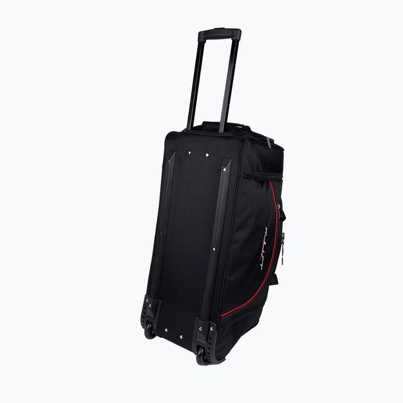 KJUST Audi A3 Limousine boot bag set 2020+ 3 pcs black 5