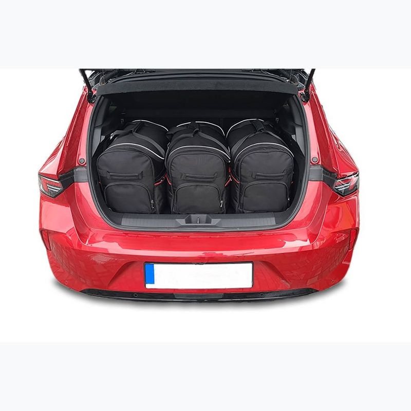 Trunk bag set KJUST Opel Astra Hatchback PHEV 2021+ 3 pcs. black 10