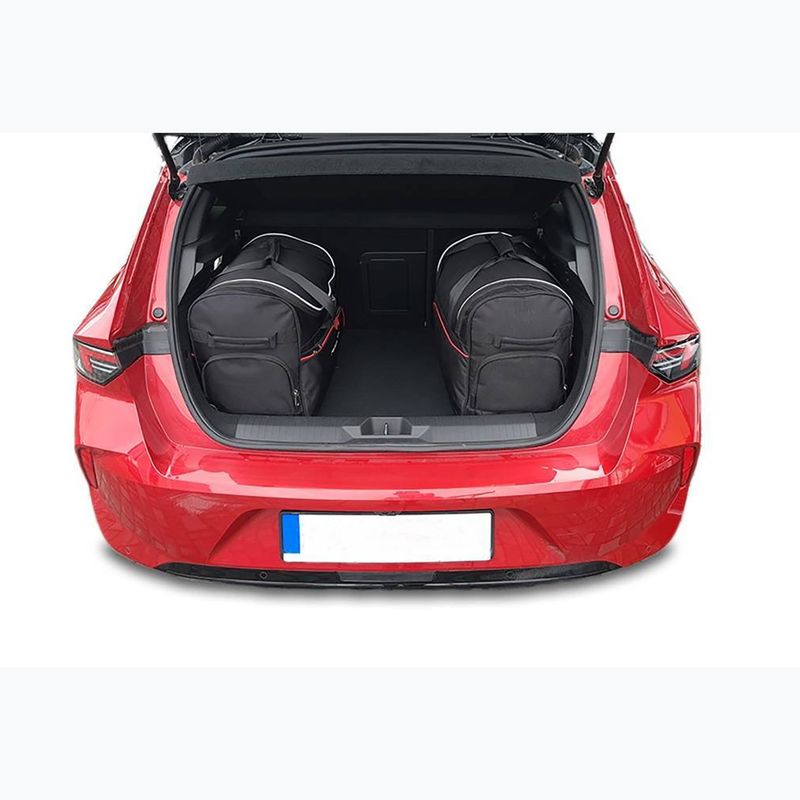 Trunk bag set KJUST Opel Astra Hatchback PHEV 2021+ 3 pcs. black 11