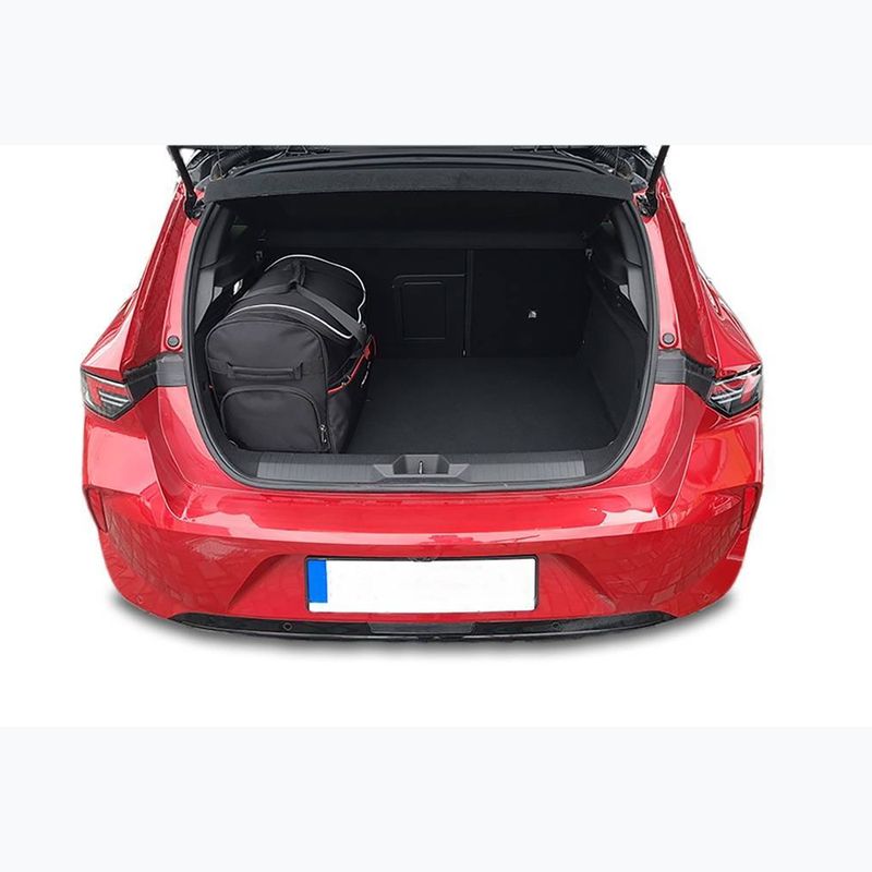 Trunk bag set KJUST Opel Astra Hatchback PHEV 2021+ 3 pcs. black 12