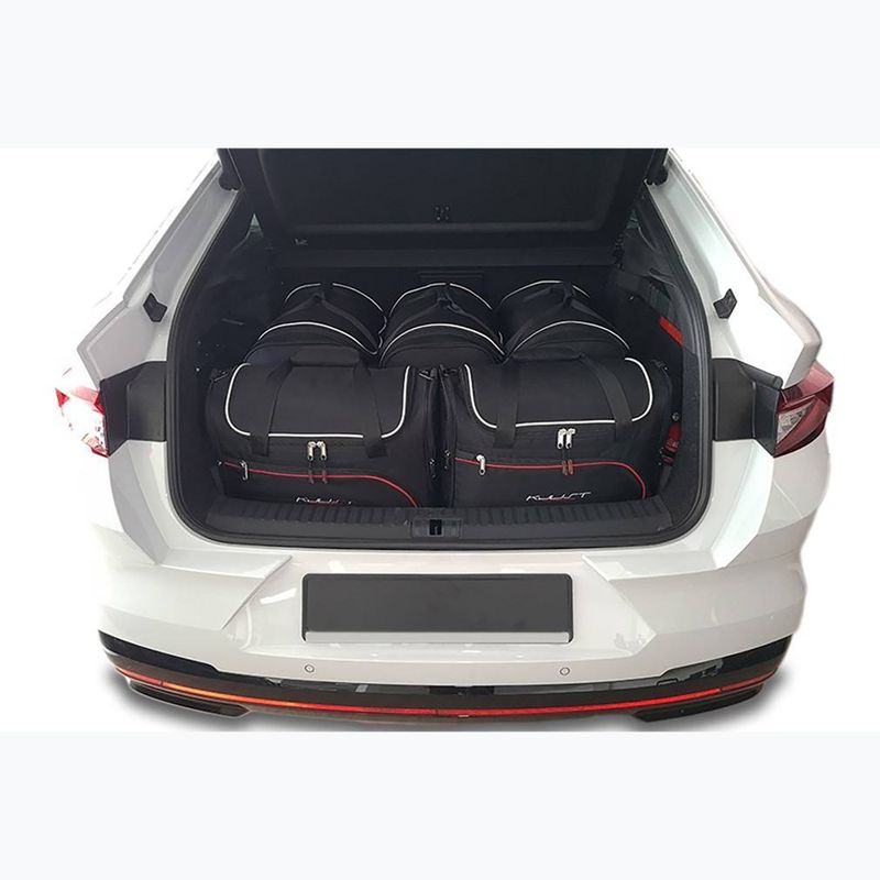 Trunk bag set KJUST Skoda Enyaq IV Coupe 2022+ 5 pcs. black 11