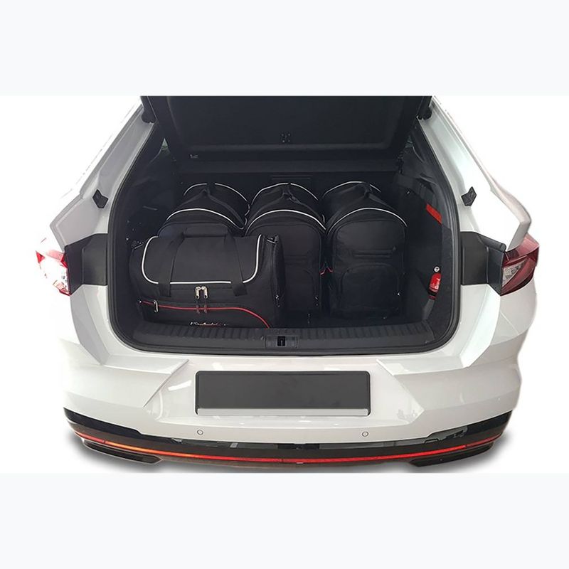 Trunk bag set KJUST Skoda Enyaq IV Coupe 2022+ 5 pcs. black 12