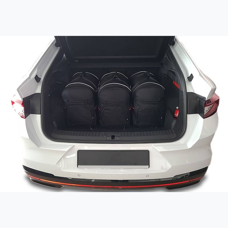 Trunk bag set KJUST Skoda Enyaq IV Coupe 2022+ 5 pcs. black 13