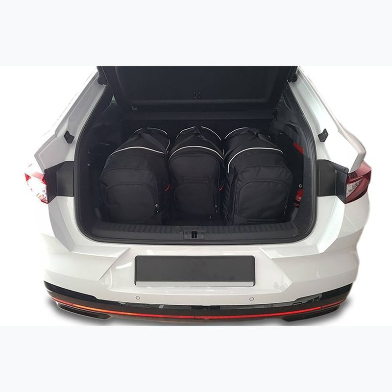 Trunk bag set KJUST Skoda Enyaq IV Coupe 2022+ 4 pcs. black 13