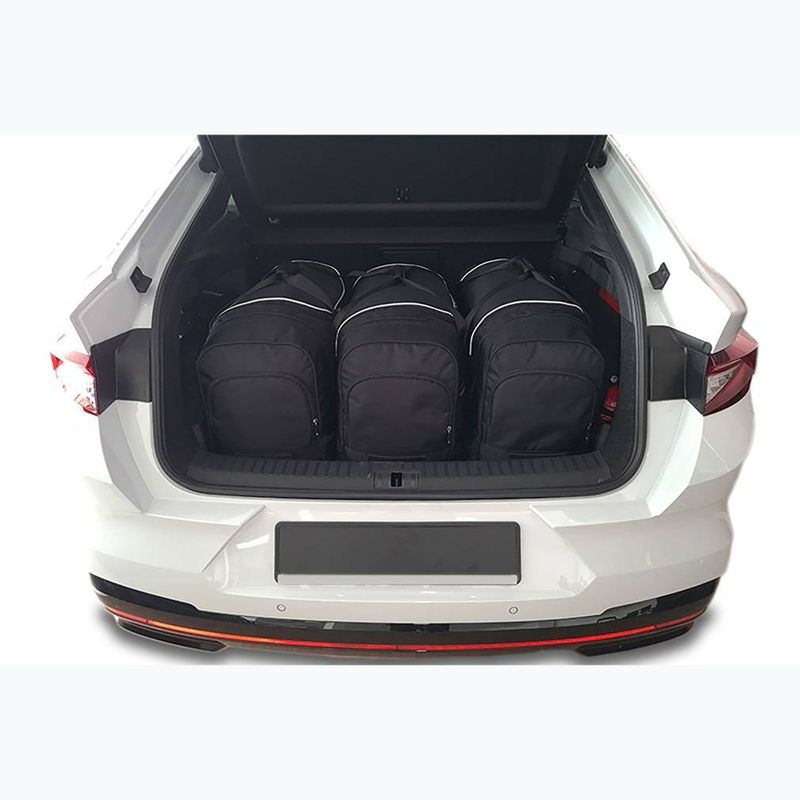 Trunk bag set KJUST Skoda Enyaq IV Coupe 2022+ 3 pcs. black 10